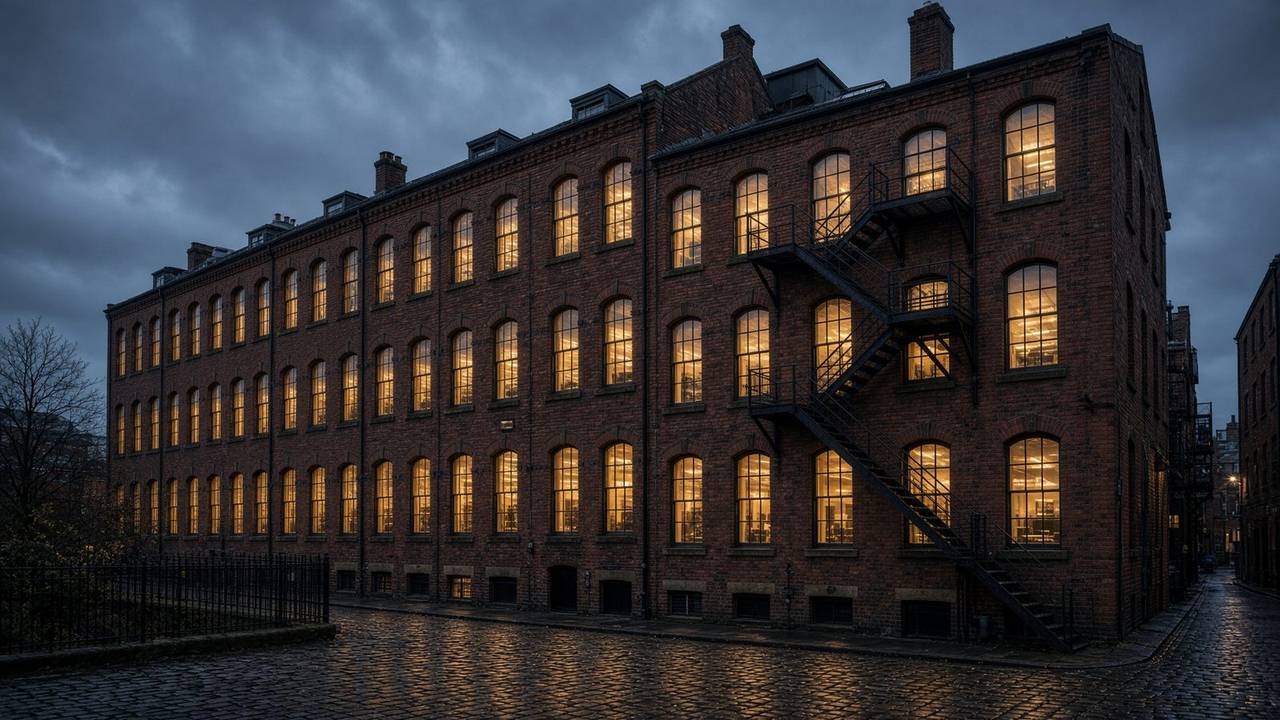 Converted Victorian mill in Manchester housing professional offices