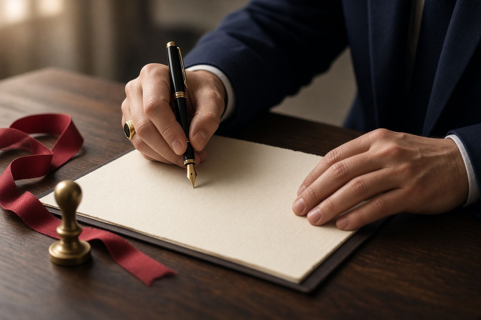Signing an engagement letter